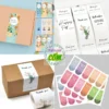 Sticker tem dán niêm phong hộp hàng, Sticker Thank You, Tem dán cảm ơn